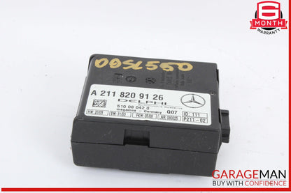 2000-2012 Mercedes SL550 R230 Anti Theft Alarm Control Module 2118209126
