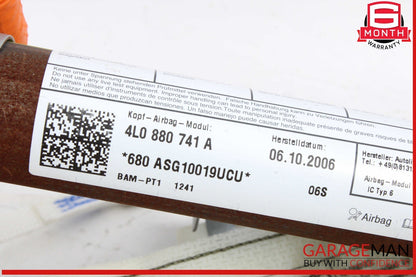 07-15 Audi Q7 Left Driver Side Upper Roof Curtain Airbag Air Bag 4L0880741A OEM