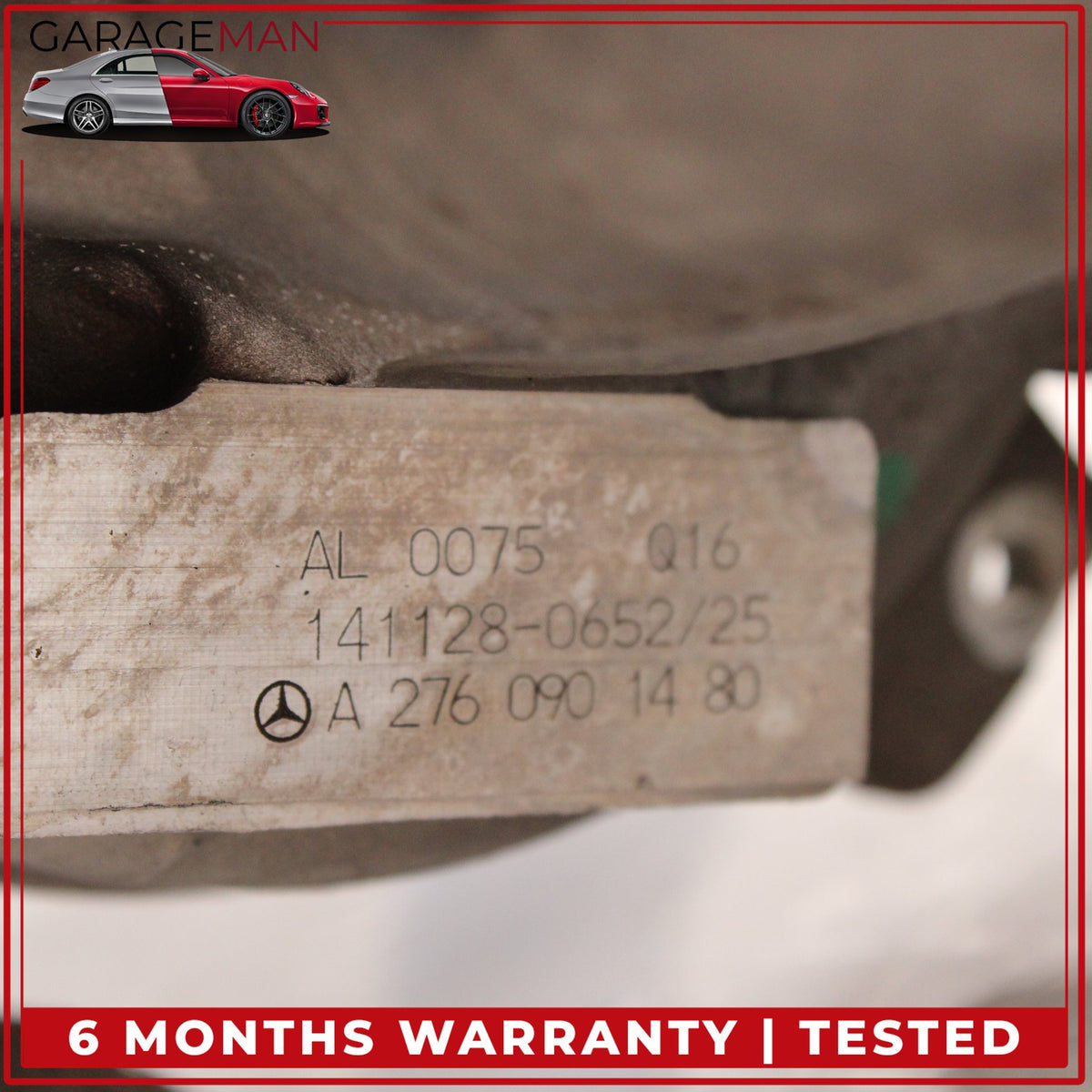 2014-2020 Mercedes W212 E400 M276 Right Turbocharger Turbo Charger Manifold OEM