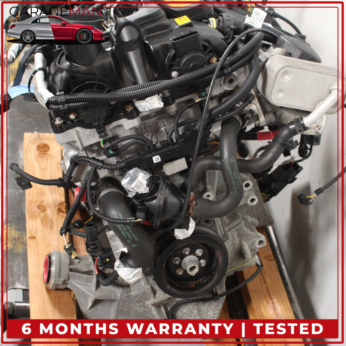 2012-2018 BMW 320i xDrive AWD 2.0L N20B20U0 Engine Motor Assembly OEM 79K