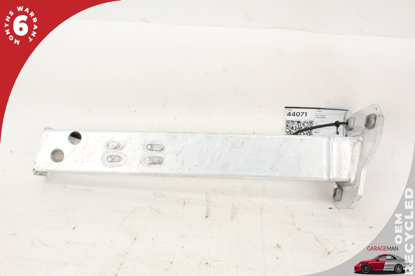 2014-2020 Fiat 500L FWD Front Left Bumper Reinforcement Bracket 68201989AA OEM