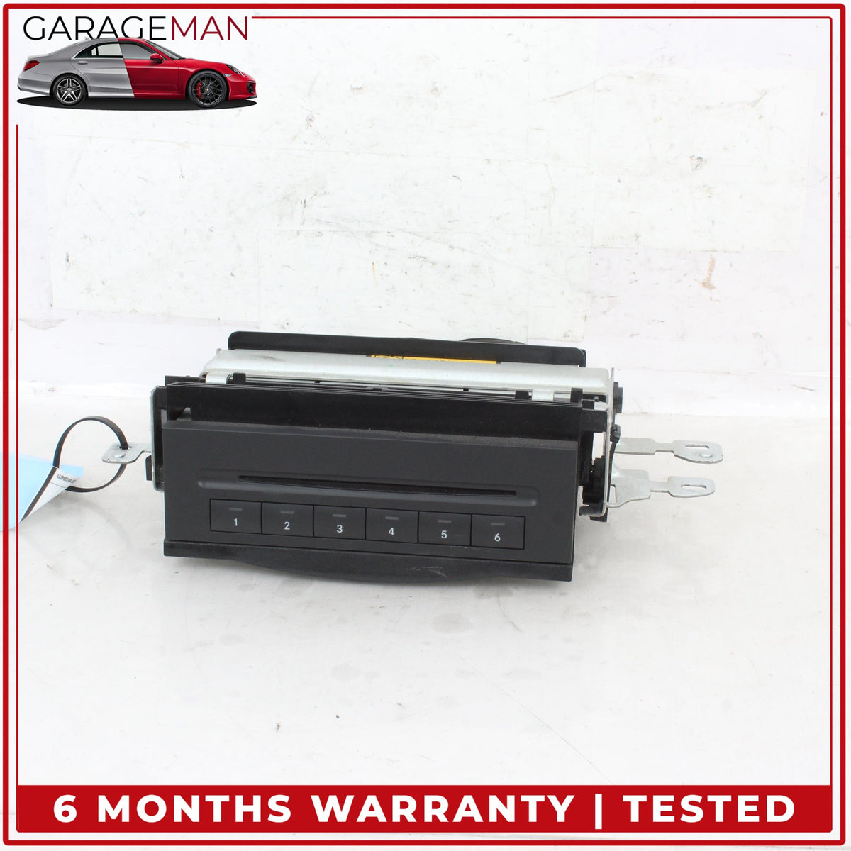 2003-2013 Mercedes W164 ML350 GL450 R350 CD Changer 6 Disk Player 2118706189 OEM