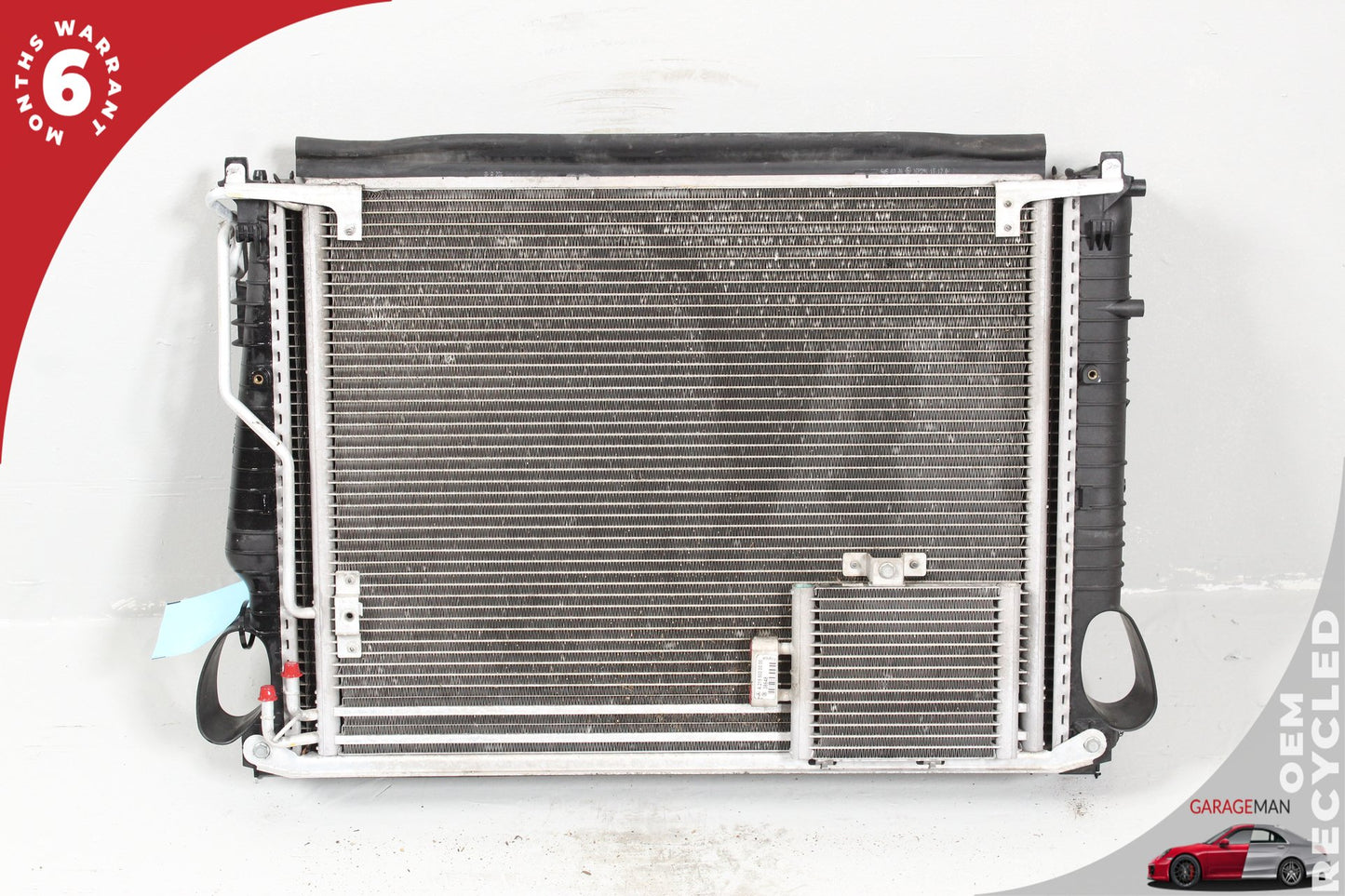2003-2006 Mercedes R230 SL500 Cooling Radiator A/C Condensor Oil Cooler OEM
