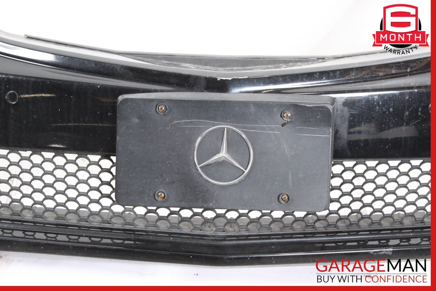 10-13 Mercedes W221 S550 S350 AMG Sport Front Bumper Cover Assembly Black OEM