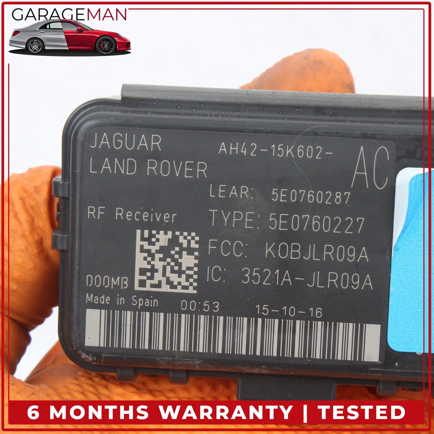 2014-2020 Jaguar F-Type X152 Keyless Entry Antenna Receiver Module OEM