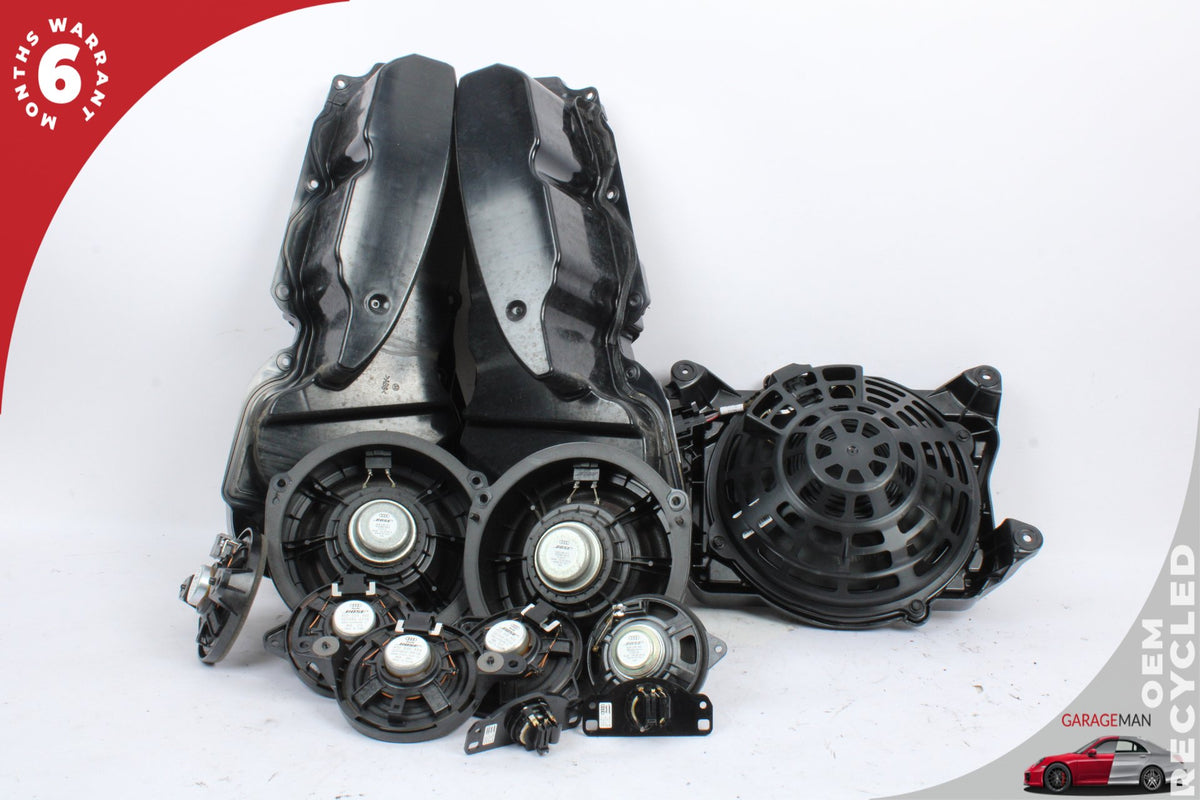 2012-2018 Audi A6 Sedan Front/Rear Left and Right Side Audio Speakers Set of 12