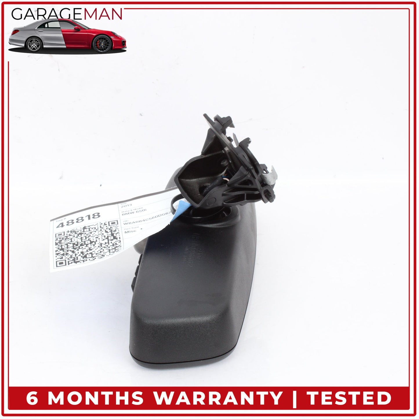 2012-2019 BMW 650i 640i F06 Front Upper Windshield Auto Dim Rear View Mirror OEM