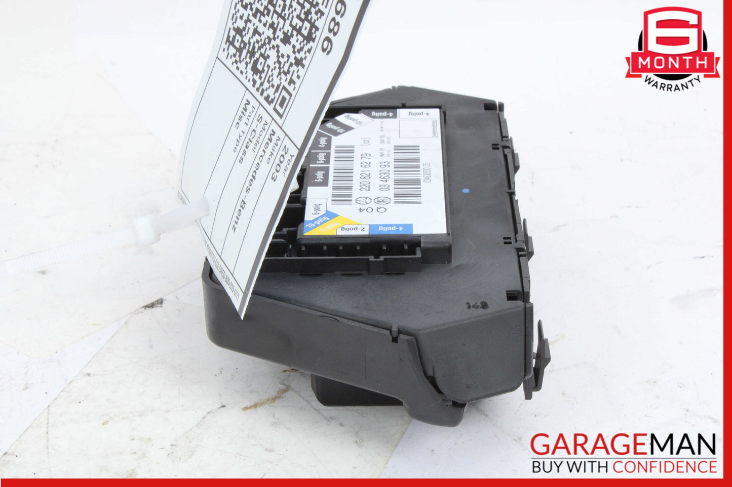 2000-2006 Mercedes W220 S55 AMG Rear Left Seat Control Module 2208216279 OEM