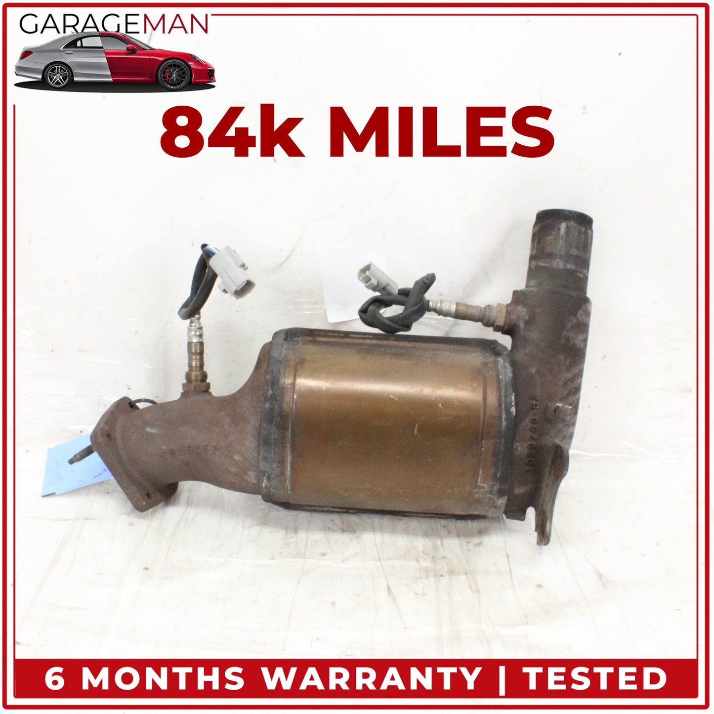 1997-1998 Jaguar XK8 Convertible Right Side Exhaust Downpipe NJA6700AG OEM