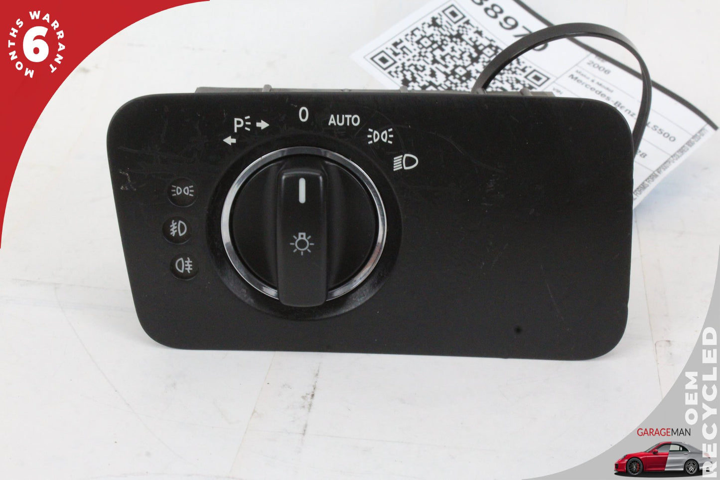 06-11 Mercedes-Benz CLS500 W219 Headlight Switch Control 2195450704 OEM