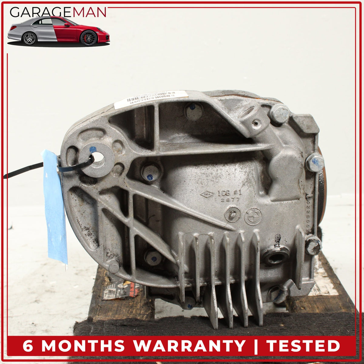 2007-2010 BMW X5 E70 3.0L Rear Differential Carrier 7552525 OEM