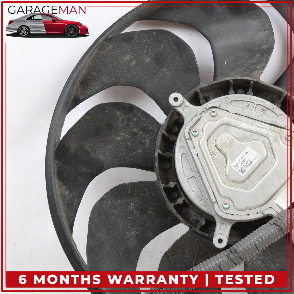 2017-2023 Tesla Model 3 Radiator Cooling Fan Motor 107708400E OEM