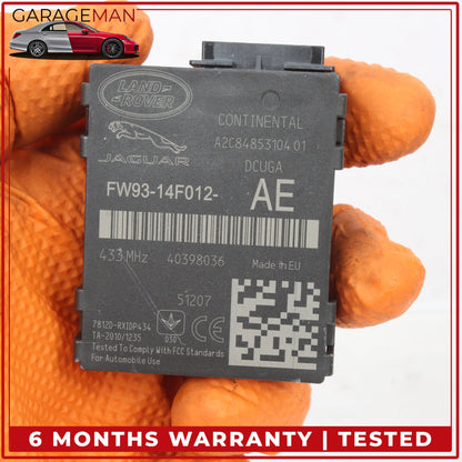2014-2018 Jaguar F-Type X152 TPMS Tire Pressure Control Module FW9314F012AE OEM