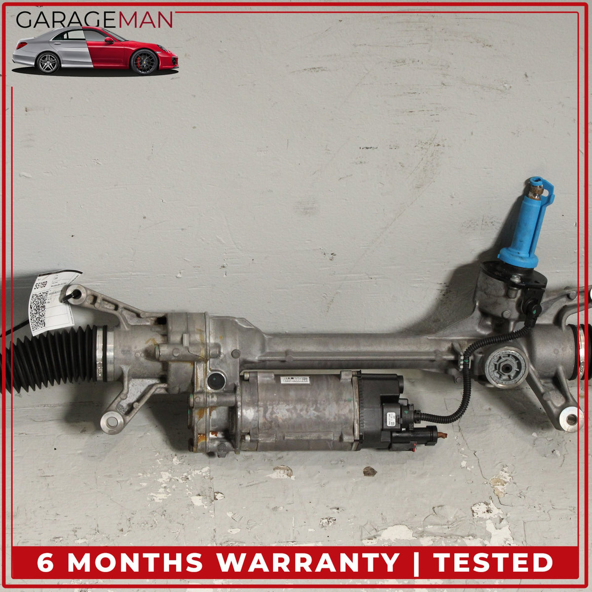 2016-2019 Mercedes X253 GLC300 Power Steering Gear Rack & Pinion Assembly OEM