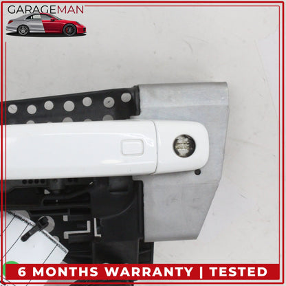 2009-2016 Audi A4 S4 A5 S5 Front Left Driver Side Exterior Door Handle White OEM