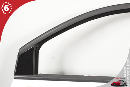 2012-2017 Fiat 500e Front Left Driver Side Door Shell White 68070585AA OEM