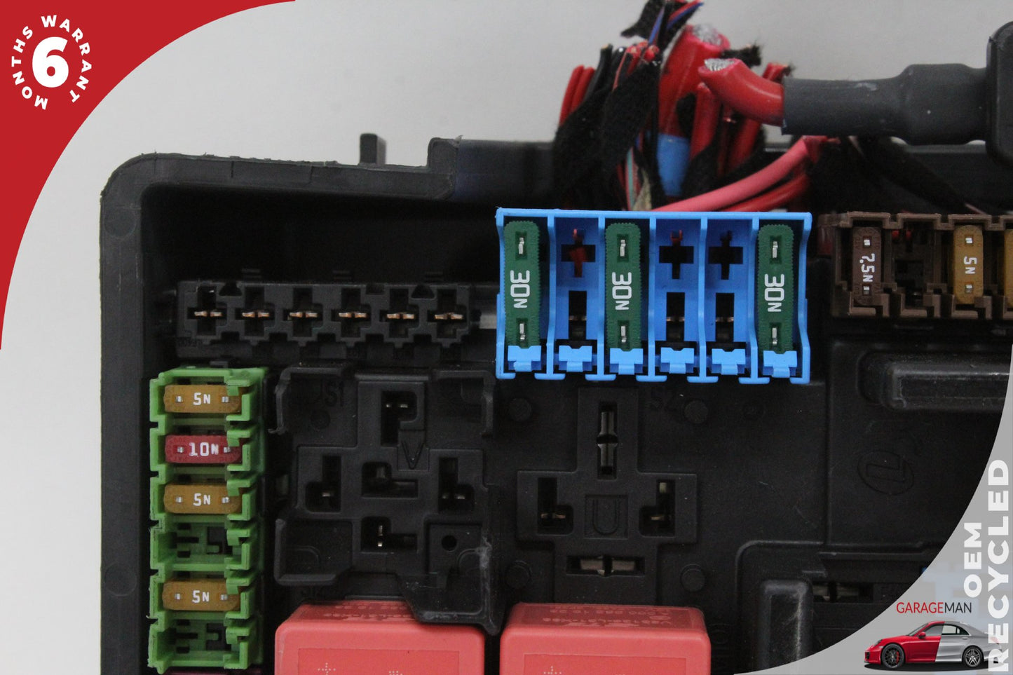 15-20 Mercedes-Benz C350e W205 Sedan Rear Fuse Box Relay SAM Module 2055847010