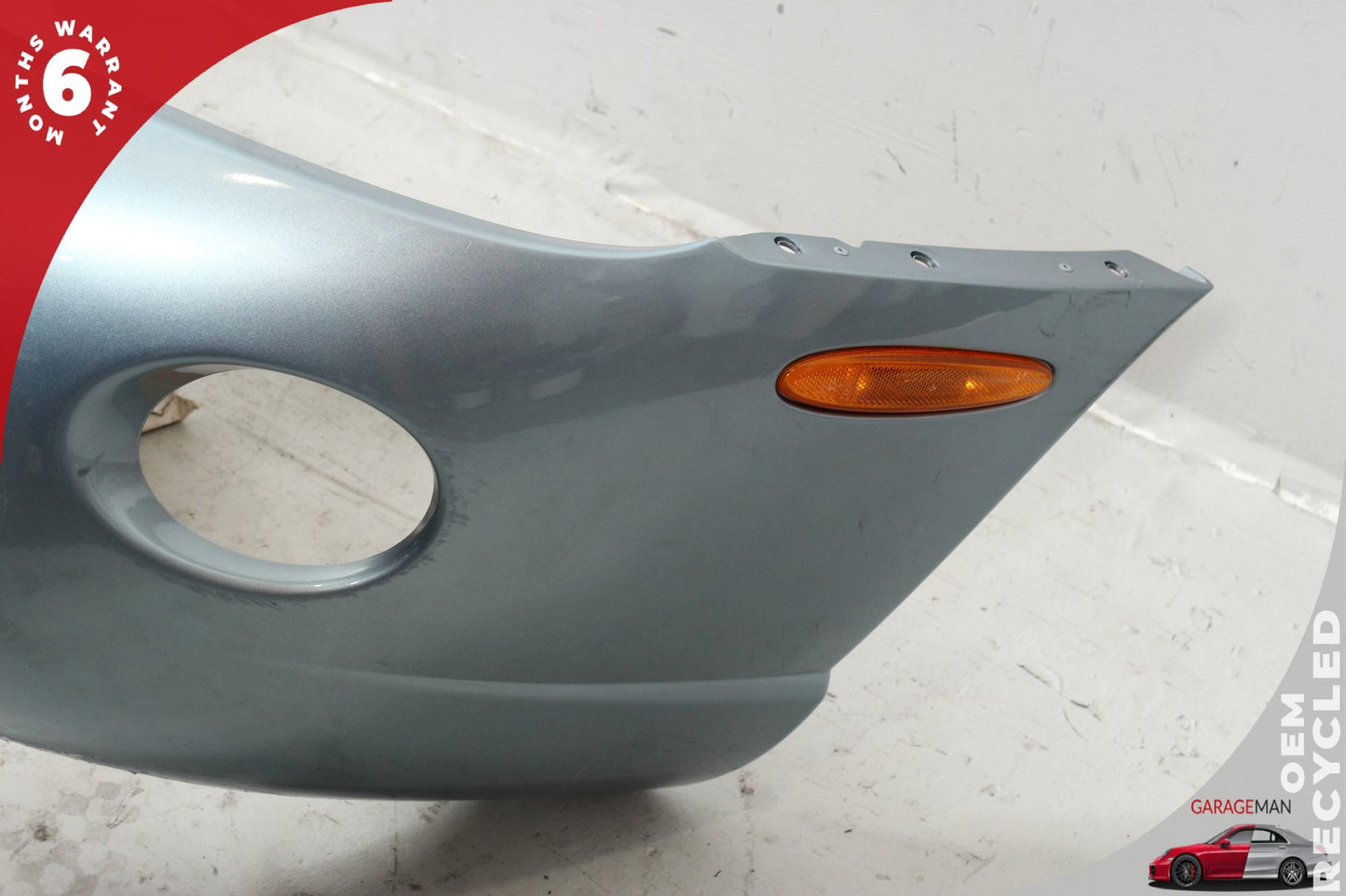 2005-2006 Jaguar XK8 X100 Convertible Front Bumper Cover 4W8317D957BC OEM
