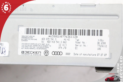07-09 Audi Q7 MPV Audio Radio Receiver Module 4E00355418