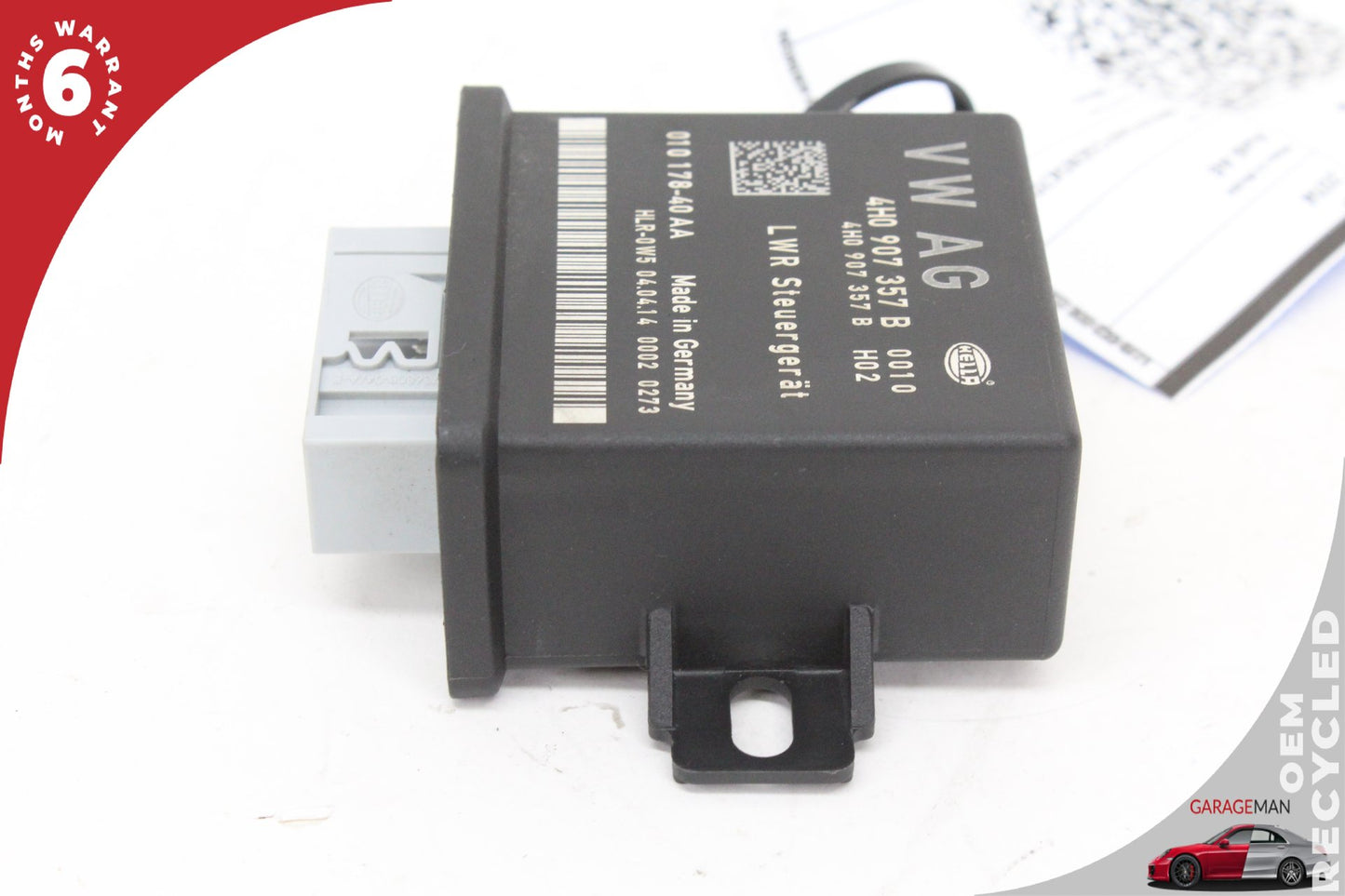 2012-2018 Audi A6 A7 Head Light Lamp Range Control Module 4H0907357B OEM