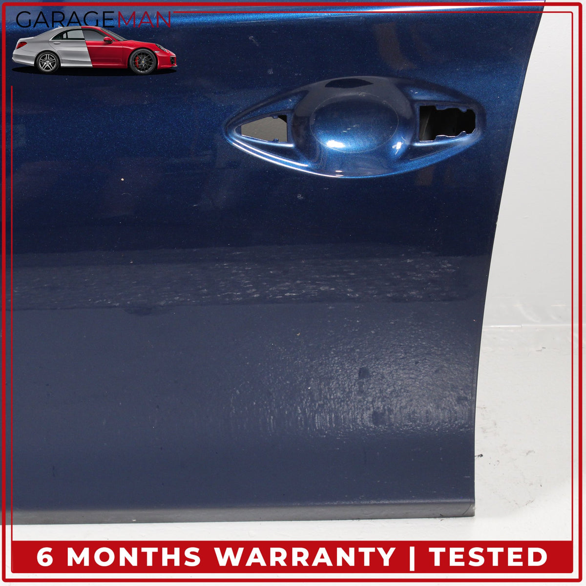 2014-2024 Infiniti Q50 V37 Front Left Driver Side Door Shell Blue H010A4GAMA OEM
