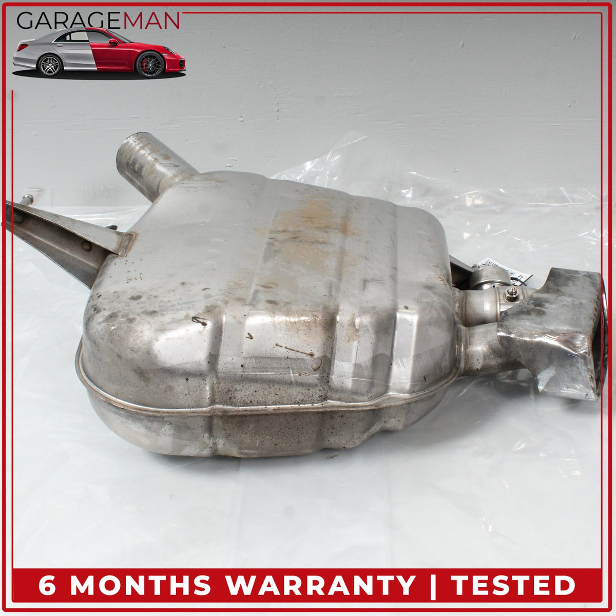 2011-2016 BMW 550i F10 Rear Right Passenger Side Exhaust Silencer Muffler 7578189