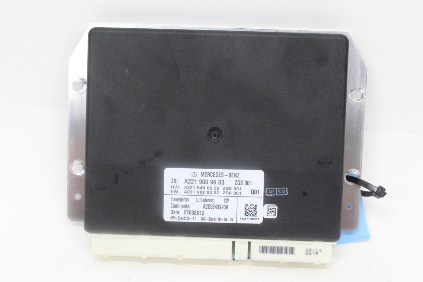 2007-2014 Mercedes-Benz S550 W221 Airmatic Suspension Control Module 2219009603