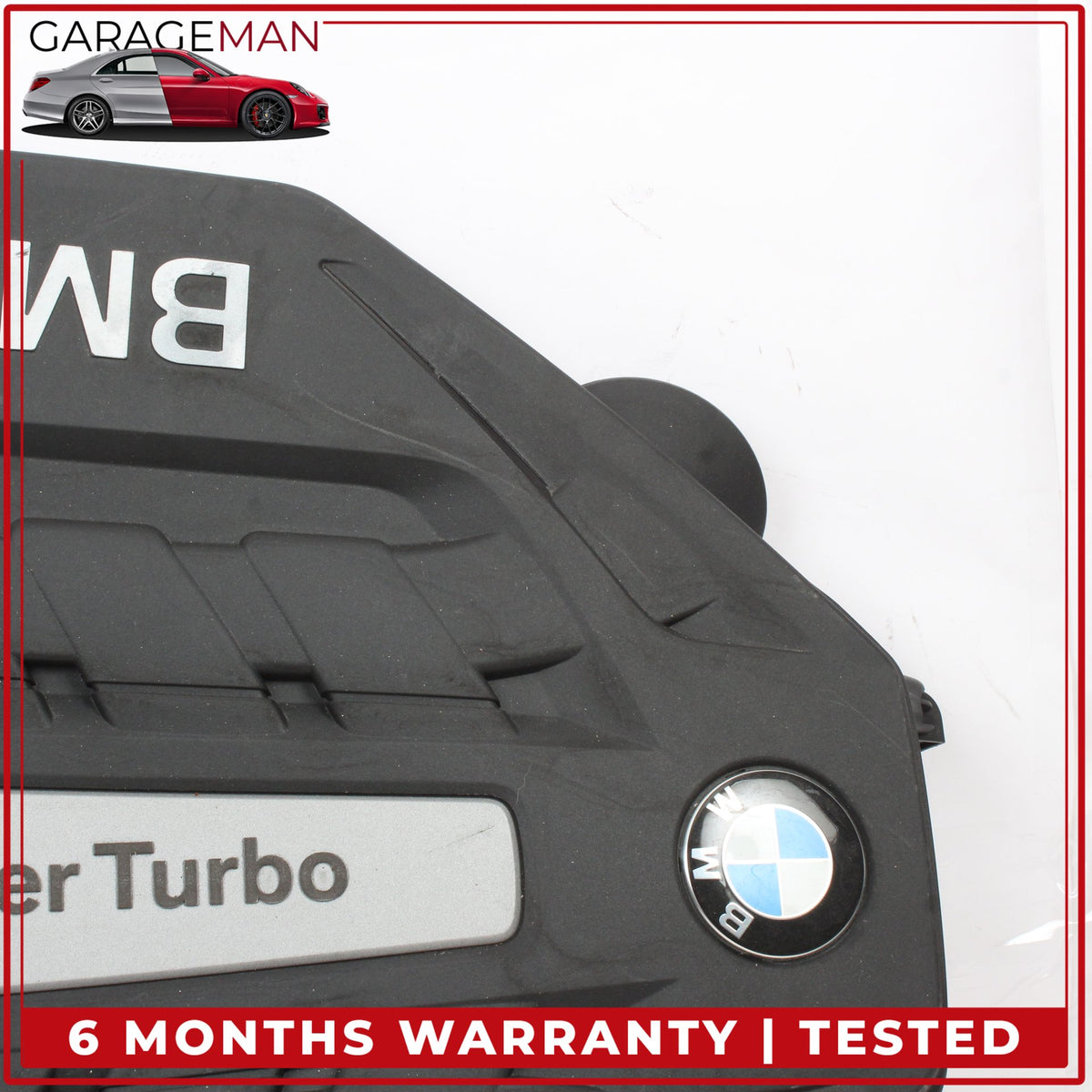 2008-2014 BMW 650i 550i 4.4L V8 N63 Engine Motor Cover Trim Panel Set OEM