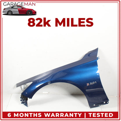 2014-2024 Infiniti Q50 V37 Front Left Side Fender Wing Panel Blue F31014HKMA OEM
