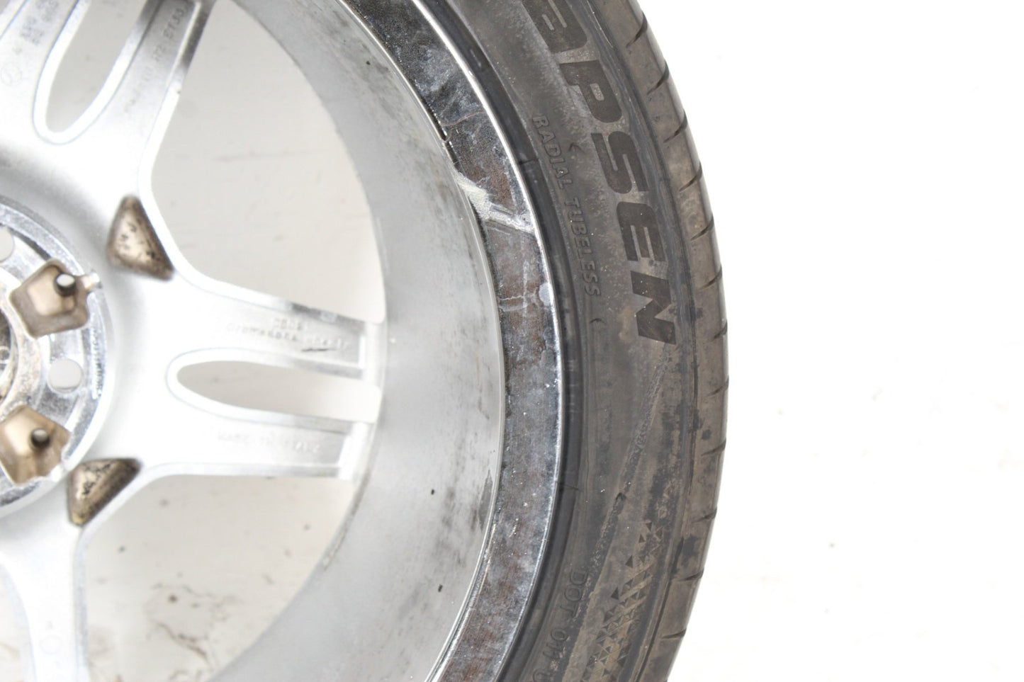 03-12 Mercedes R230 SL550 SL65 AMG Rear Wheel Tire Rim 9.5Jx18H2 ET33 OEM