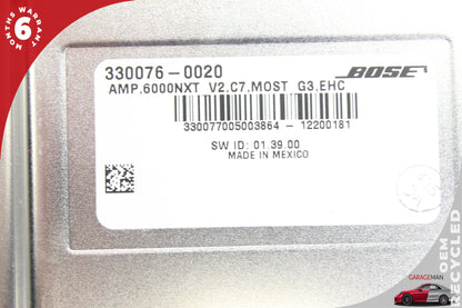 2011-2016 Audi A8 Sedan Audio Amplifier AMP Bose 4G1035223A Genuine