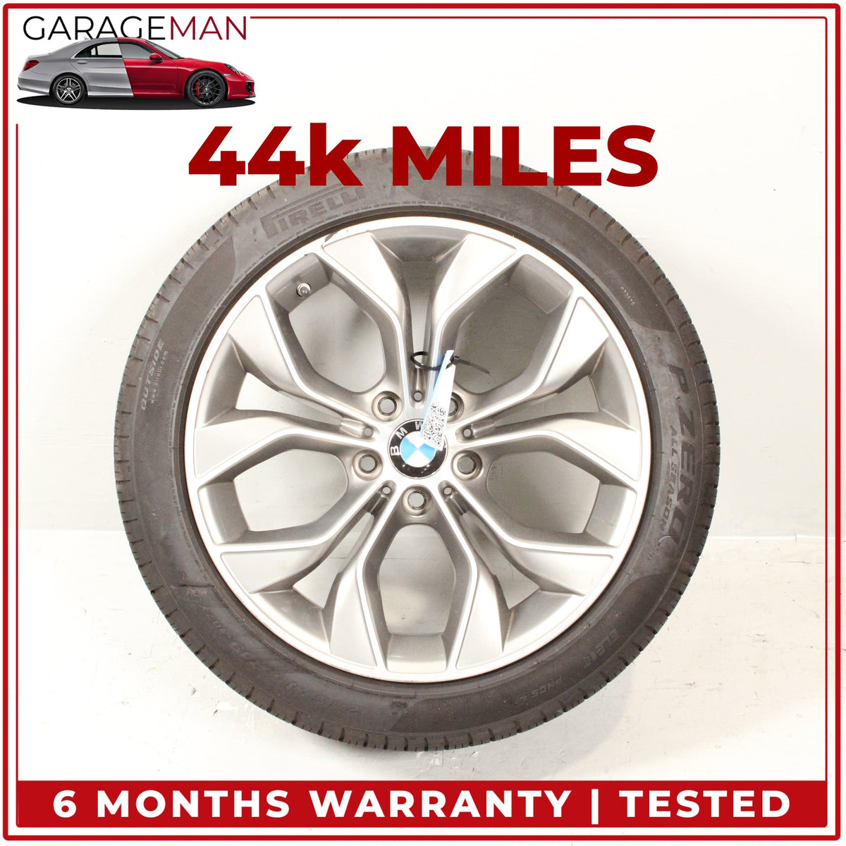2011-2018 BMW X3 X4 F25 F26 Front or Rear Wheel Rim w/ Pirelli Tire 6862890 OEM