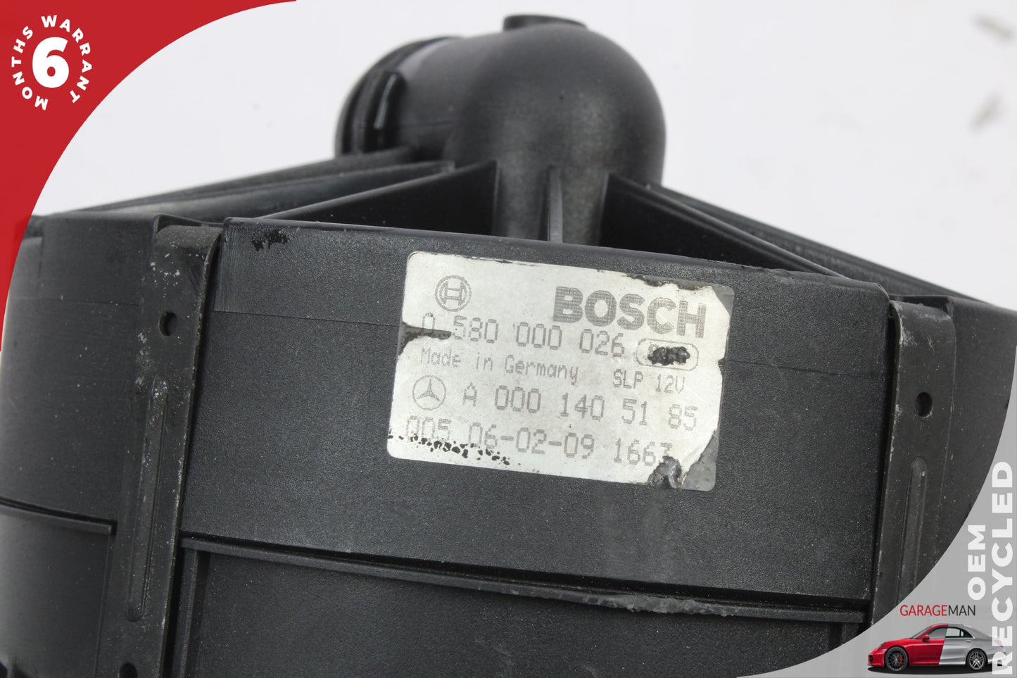 2003-2010 Mercedes W221 S550 Secondary Air Smog Pump Bosch 0001405185 OEM
