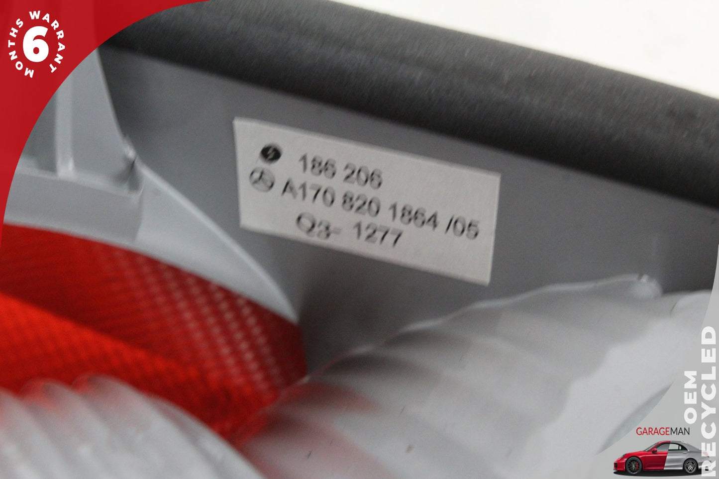 2001-2004 Mercedes-Benz SLK230 R170 Convertible Rear Right Side Tail Light Lamp 1708201864 OEM
