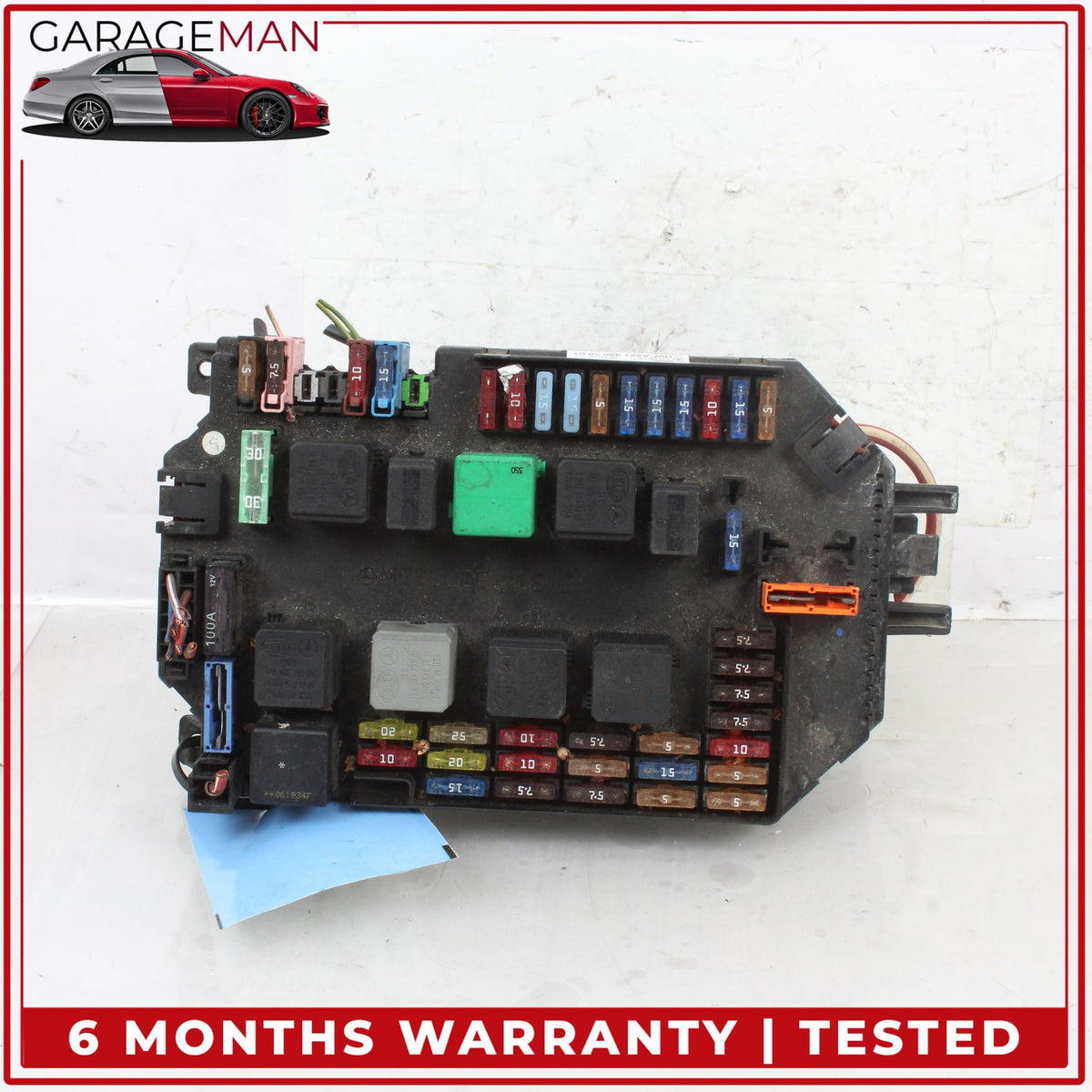 2009-2010 Mercedes W221 S550 S63 AMG Front Under Hood Fuse Box Module 2219005801