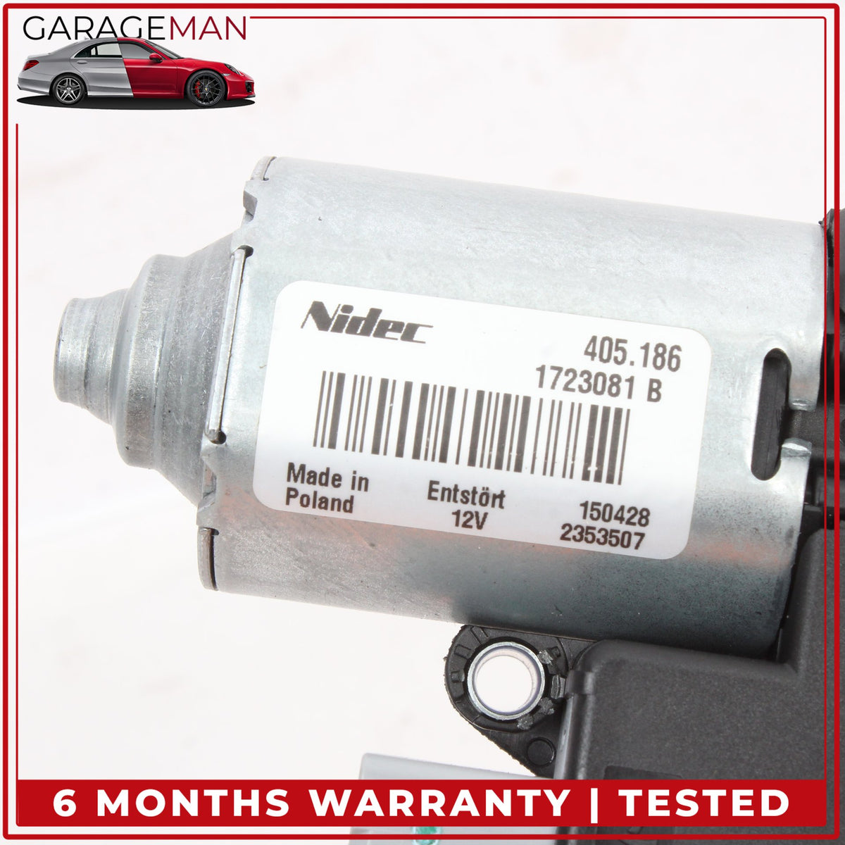 2010-2017 Mercedes C207 E400 Coupe Roof Sun Shade Screen Roller Blind Motor OEM