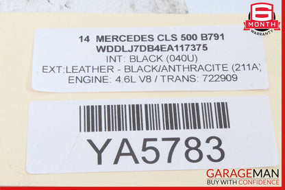 12-18 Mercedes W218 CLS500 CLS400 Roof Curtain Air Bag Left Driver Side OEM