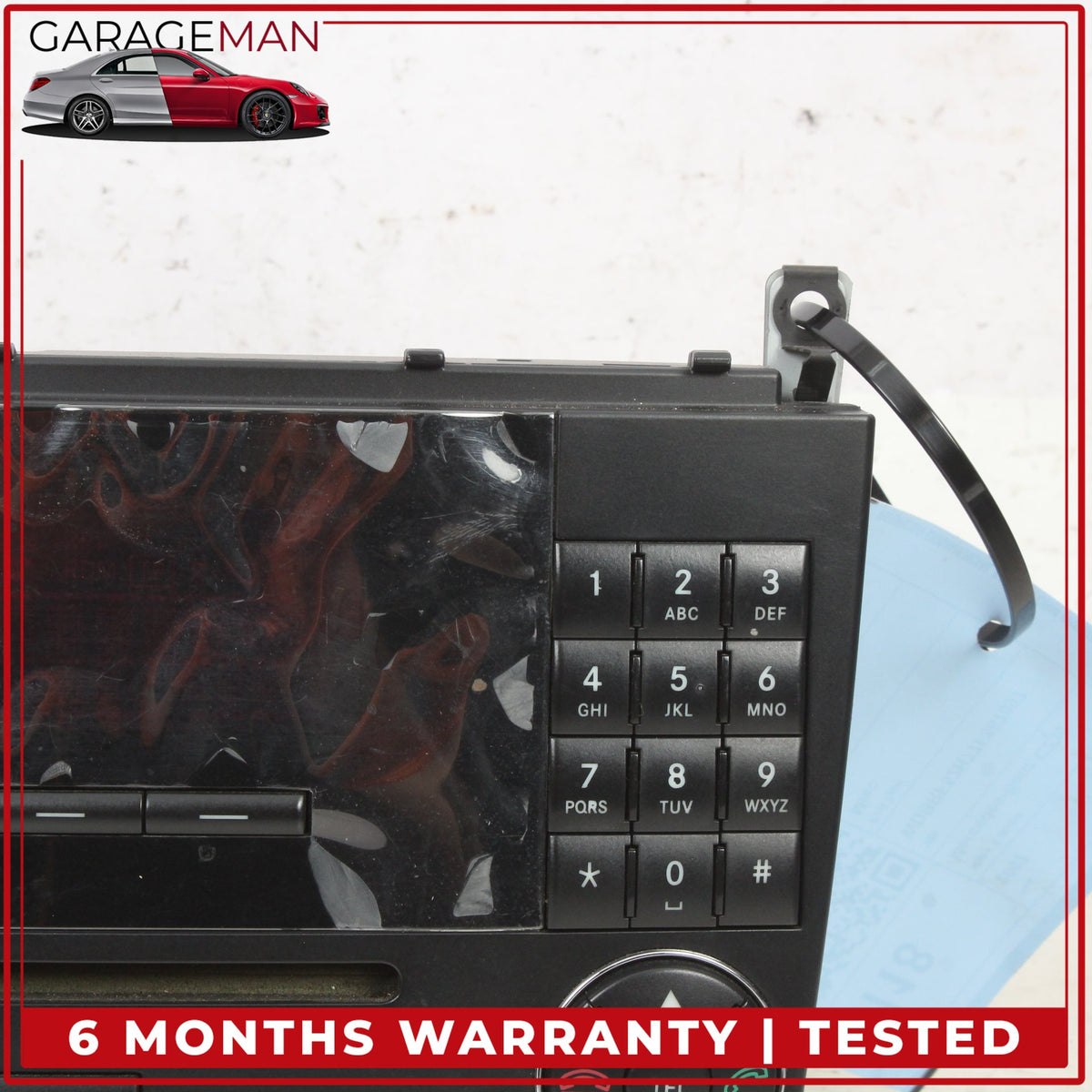 2005-2007 Mercedes W203 C230 Command Head Unit Navigation Radio 2038704689 OEM