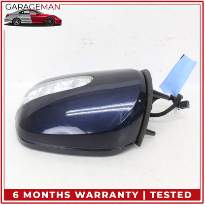 2007-2008 Mercedes X164 GL550 Front Left Side Door Rear View Mirror Blue OEM