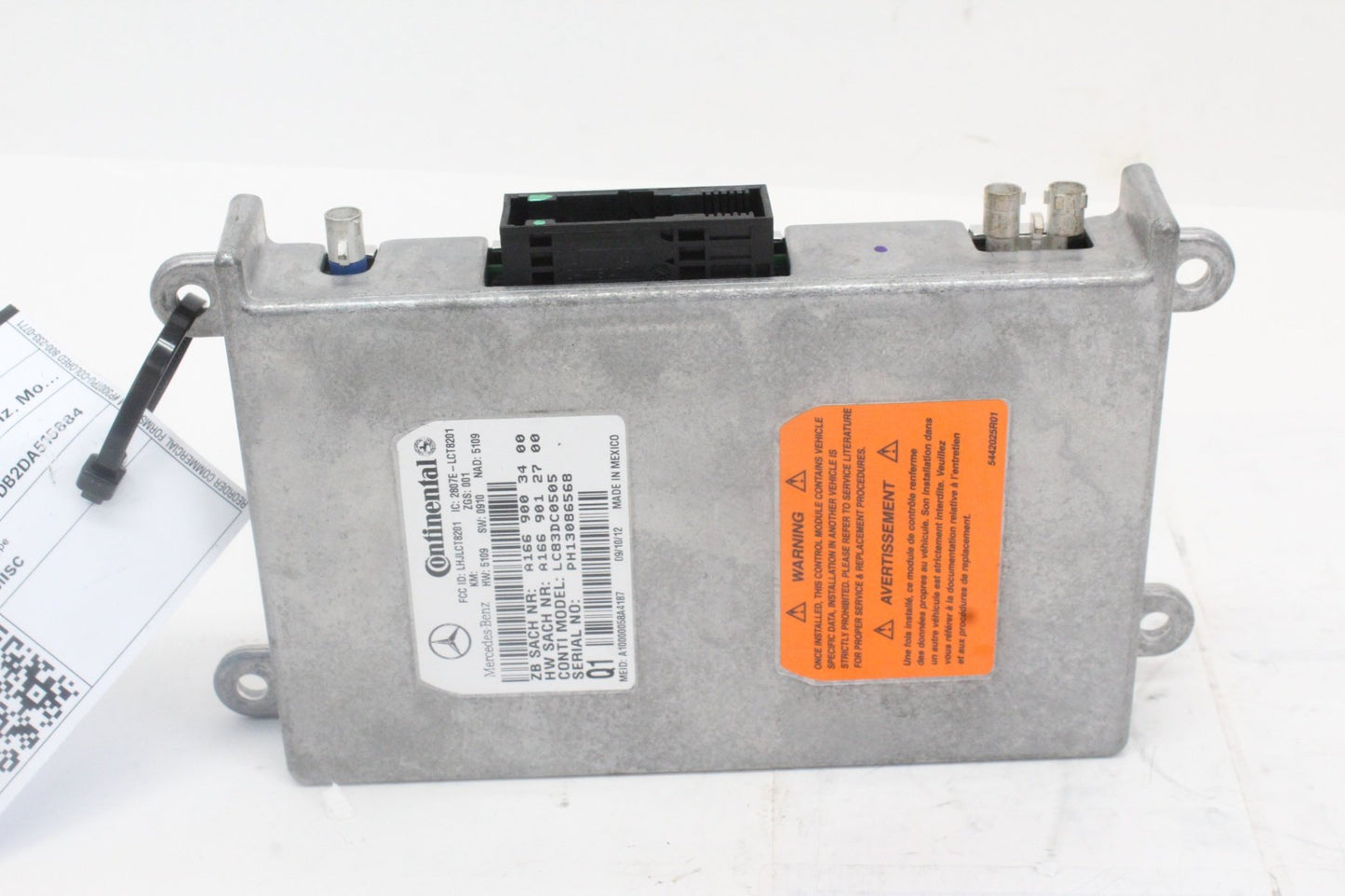 2007-2014 Mercedes-Benz S550 W221 Voice Control Module 1669003400 Genuine
