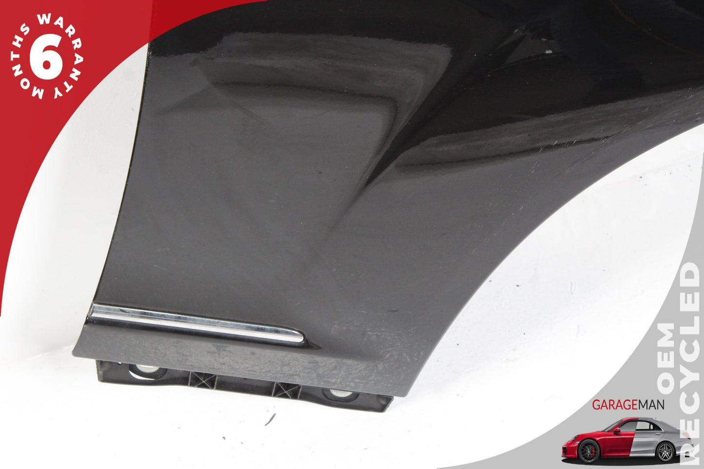 2007-2013 Mercedes W221 S550 S350 Front Right Passenger Side Fender Black OEM