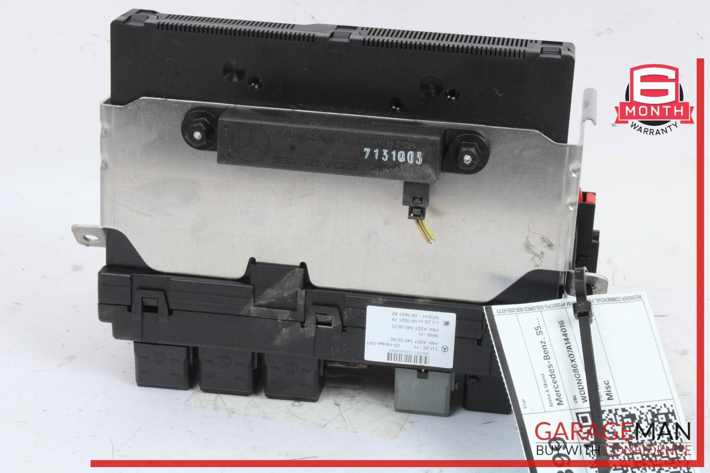 2007-2009 Mercedes-Benz S550 W221 Sedan Rear Trunk Fuse Box Module 2215403250
