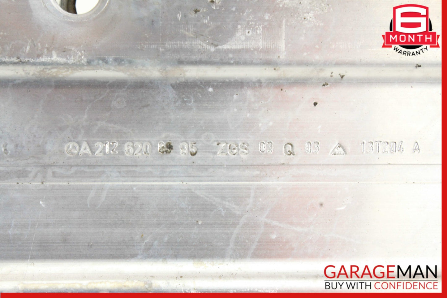 10-18 Mercedes W212 E250 Front Left Absorber Bumper Reinforcement Bracket OEM