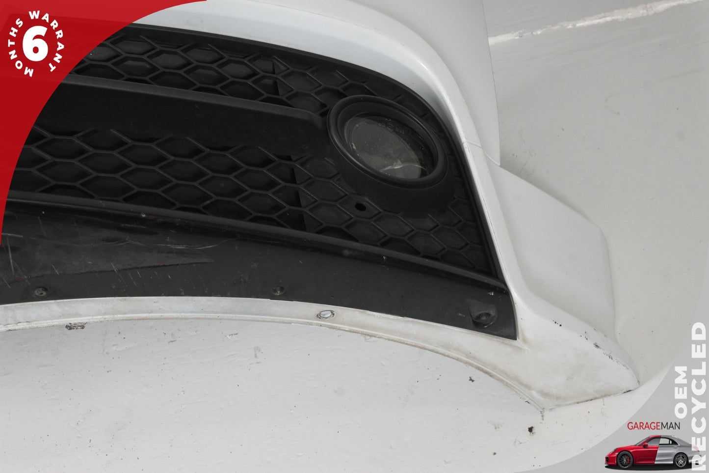 2008-2014 Audi TT 8J Coupe Front Bumper Cover Ibis White OEM