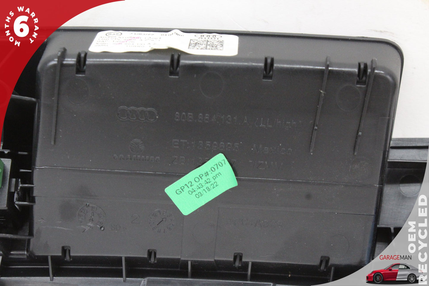 2018-2025 Audi Q5 Front Center Console Storage Tray Box 80B864131A OEM