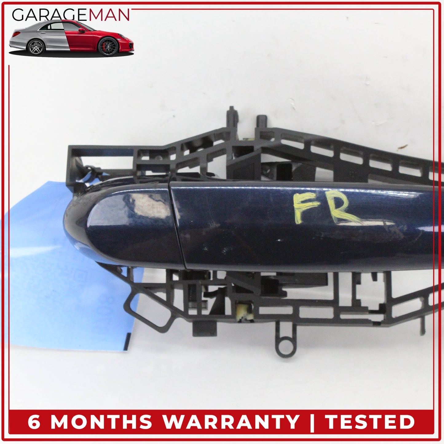 2014-2020 BMW 430i F36 Front Right Passenger Side Exterior Door Handle Blue OEM