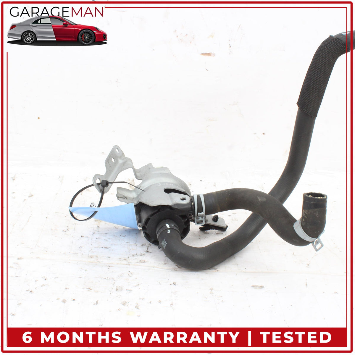 2014-2020 Mercedes X156 GLA250 Auxiliary Water Pump w/ Oil Cooler Hose Pipe OEM
