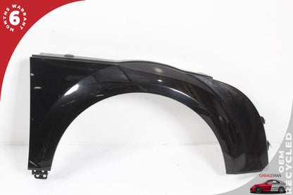 2008-2015 Audi TT 8J Convertible Front Right Fender Panel Black 8J0821104B OEM