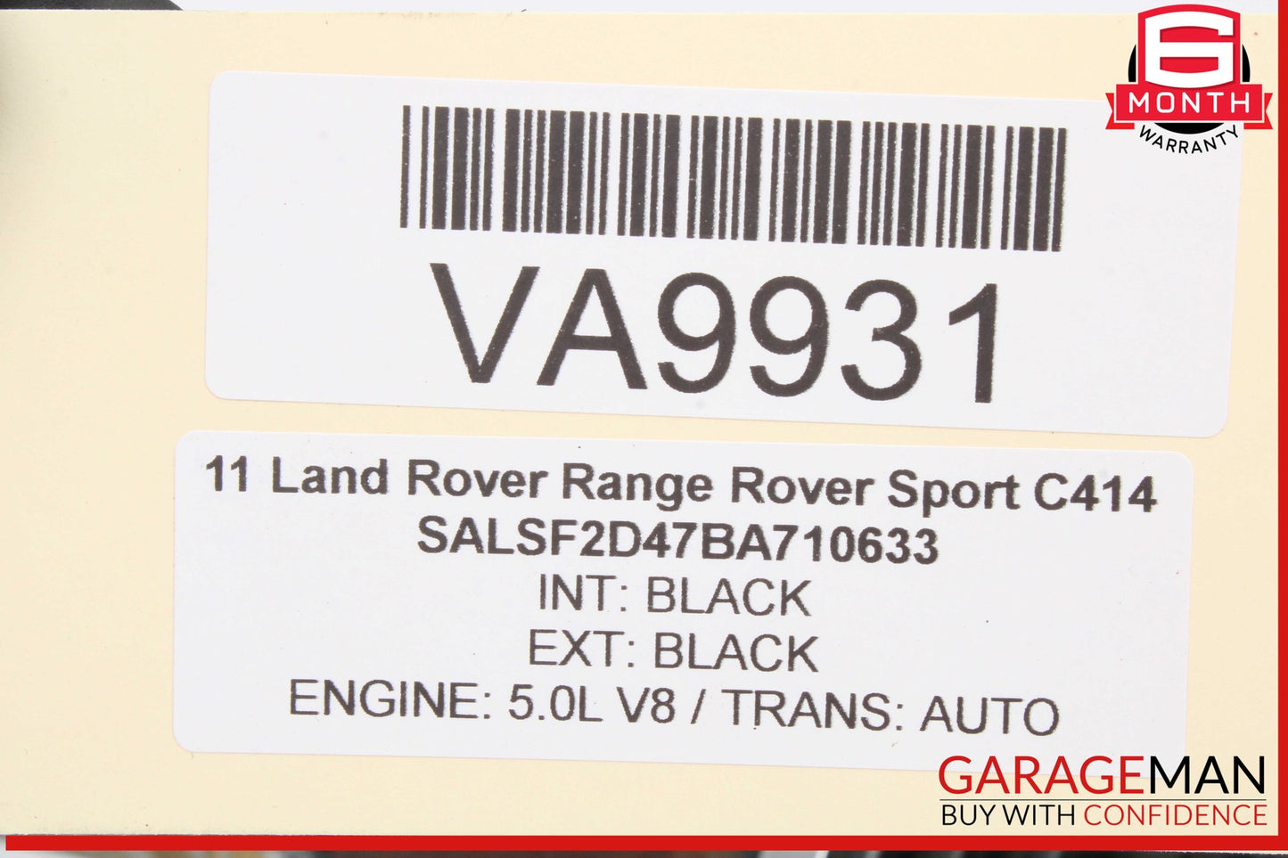 2005-2016 Land Rover Range Rover Sport Rear Left Side CV Axle Shaft OEM