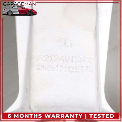 2010-2013 Mercedes W212 E350 E400 Front Wheel Rim 8.5JX18H2 ET48 2124011302 OEM